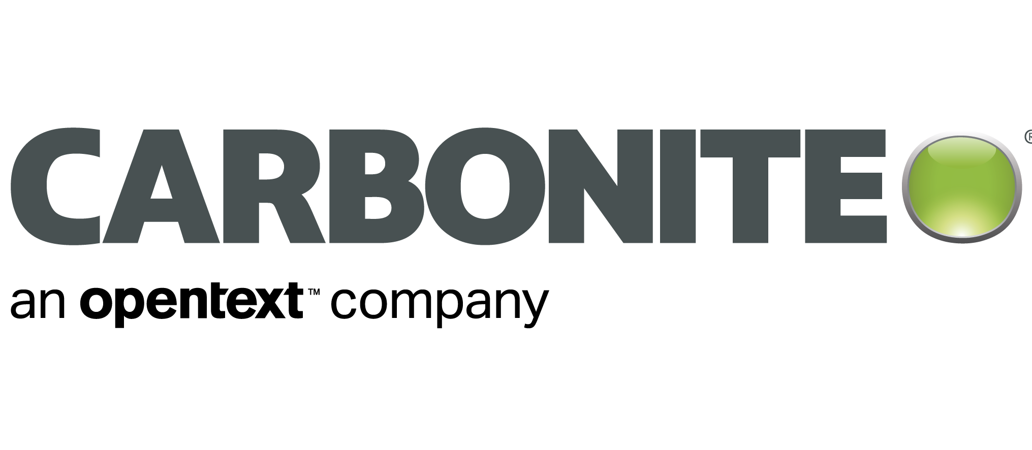 partnered with carbonite